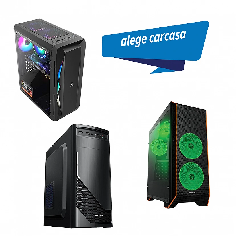Calculator gaming TechTower, Intel Core i7 6700, Memorie RAM 16 GB